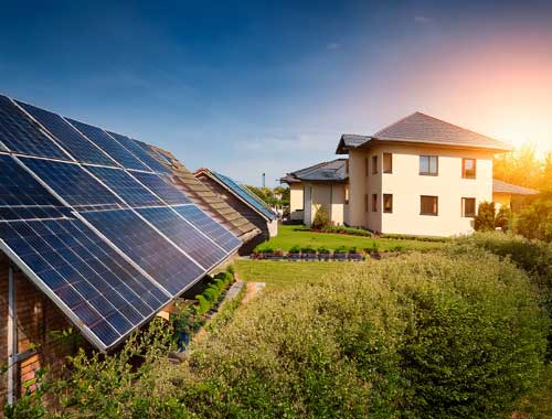 Solar electricity benefits the whole community