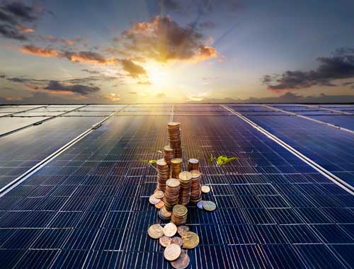 Solar electricity saves you money on bills